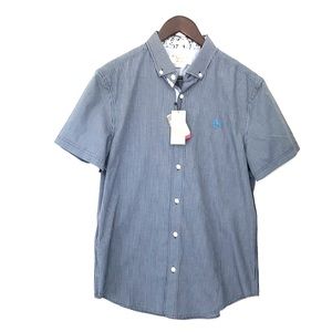 Men’s PENGUIN Button Down Short Sleeve Shirt - NWT